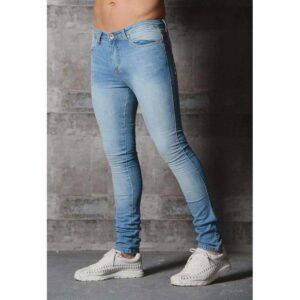 Skinny Fit Light Blue Stretch Jeans