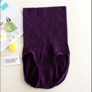 High-Waist Tummy Control Velvet Shaping Shorts